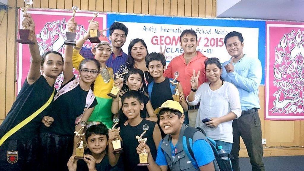 Presidium Indirapuram, PRESIDIANS BAGGED LAURELS IN GEOMATY 2015